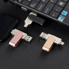 Otg Usb Drives - 2020 latest mobile phone usb drive High speed type c lighting usb drive for iphone for andriod for pc LWU1160